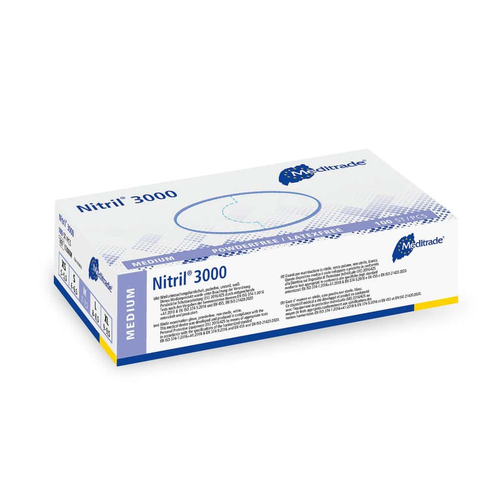 Nitril® NextGen®
Untersuchungshandschuh aus Nitril, puderfrei, Large (8-8,5)